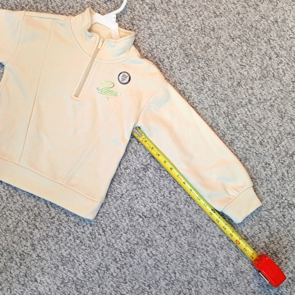 NWT Puma Girls (Small) Fleece Quarter-Zip Pullover Sweatshirt/Sweater/Top - Picture 9 of 15